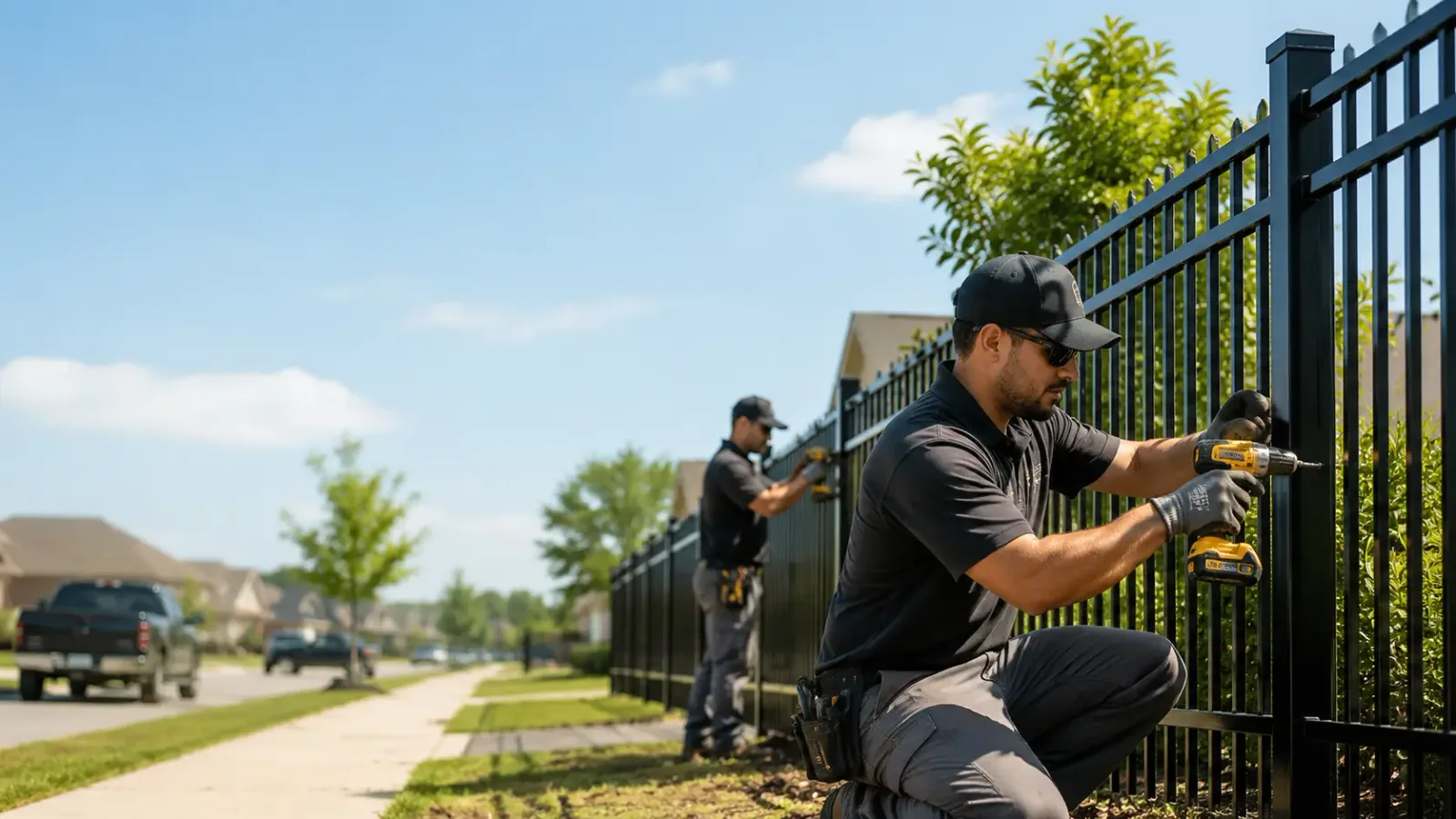 Metal Fence Installation in De Soto, IA